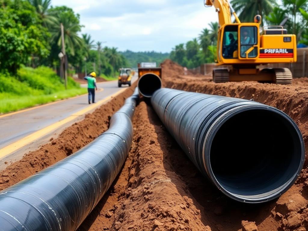 Jaringan Perpipaan HDPE 8 km